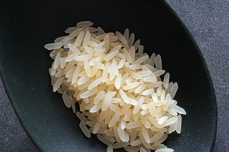 La vapeur du riz